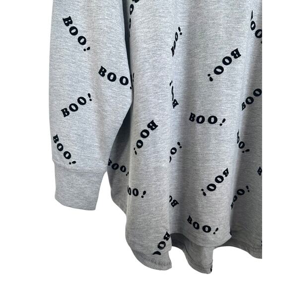 Jane and Delancey Women's Halloween Pullover Top Long Sleeve Plus Size 2X Gray - Picture 5 of 8